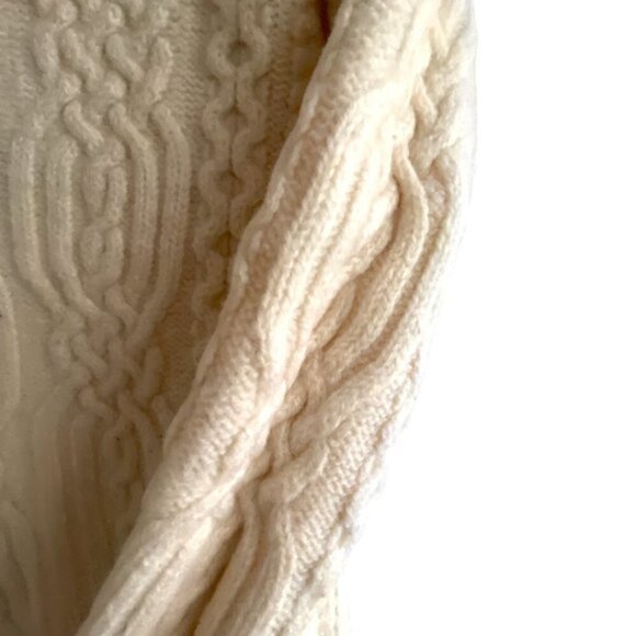 Inis Crafts made in Ireland 100% Merino Wool Sweater Size M - Picture 4 of 7